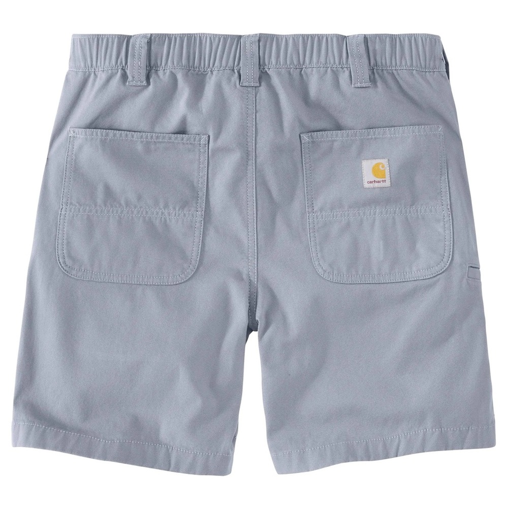 Carhartt Big Man Rugged Flex Relaxed Fit Canvass 8in Grey Shorts 54 waist NWT - Picture 4 of 8
